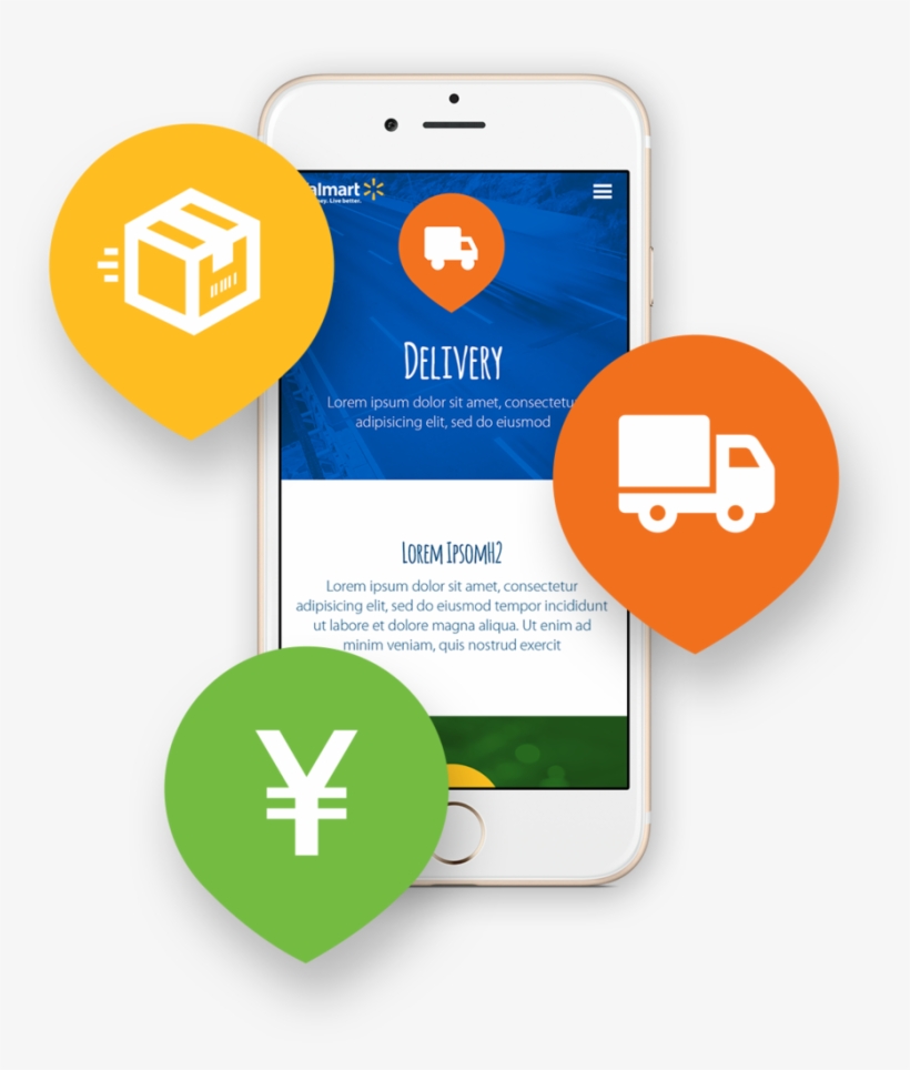 Walmart Worry Free Icons - Mobile Phone, transparent png #334758