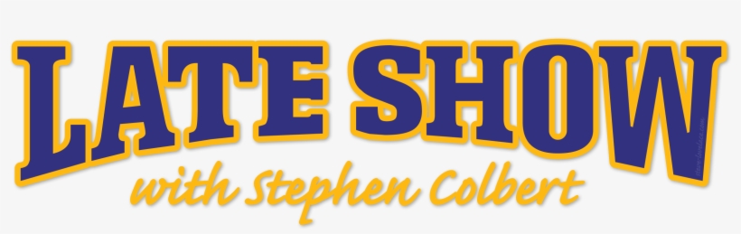 The Late Show With Stephen Colbert Logo - Late Show With David Letterman, transparent png #335444