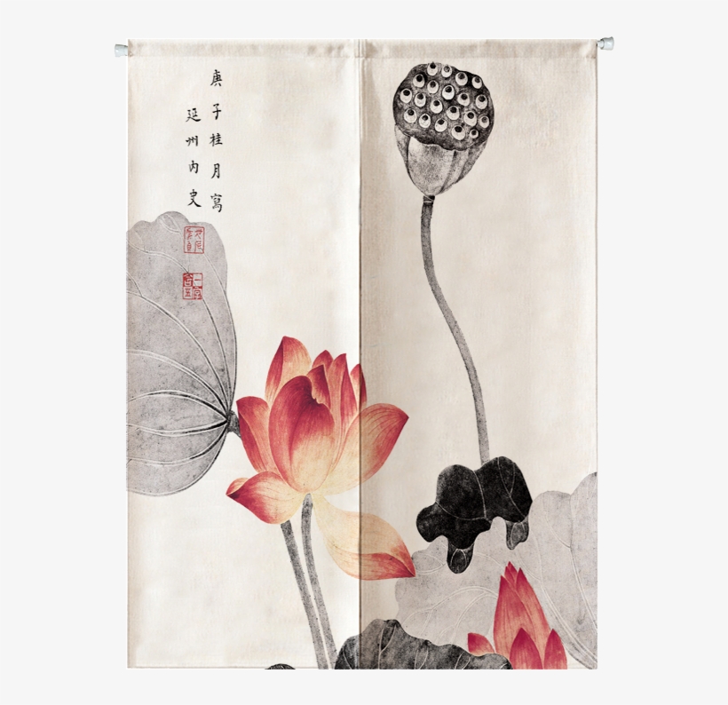 Lightbox Moreview - Cheap Table Linens Chinese Lotus Dining Decor Heat, transparent png #335565