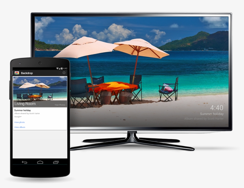This Update Is Rolling Out Starting Today - Backdrop Chromecast, transparent png #335657