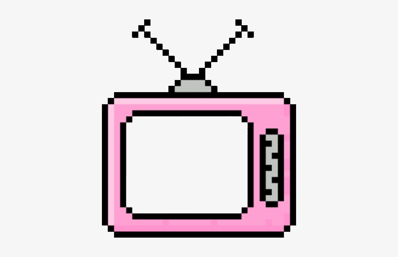 Colorful Retro Aesthetic Png Pastel Television - Transparent Hipster, transparent png #335869