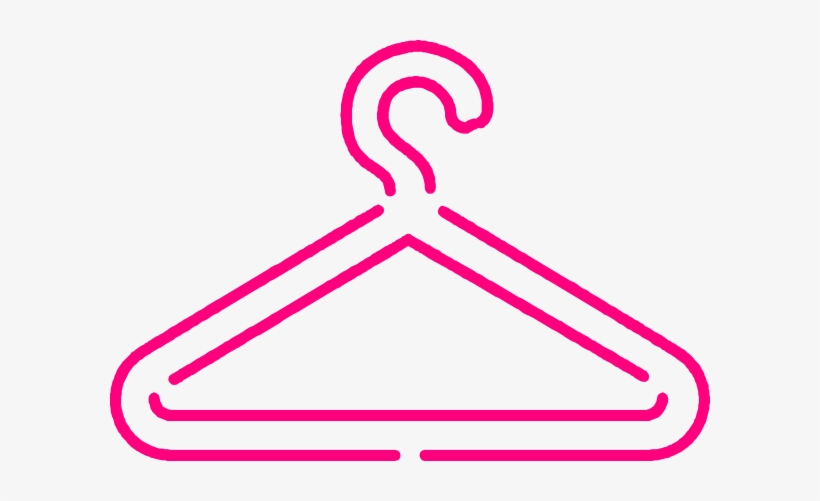 Small - Hanger Clipart Black And White, transparent png #335993