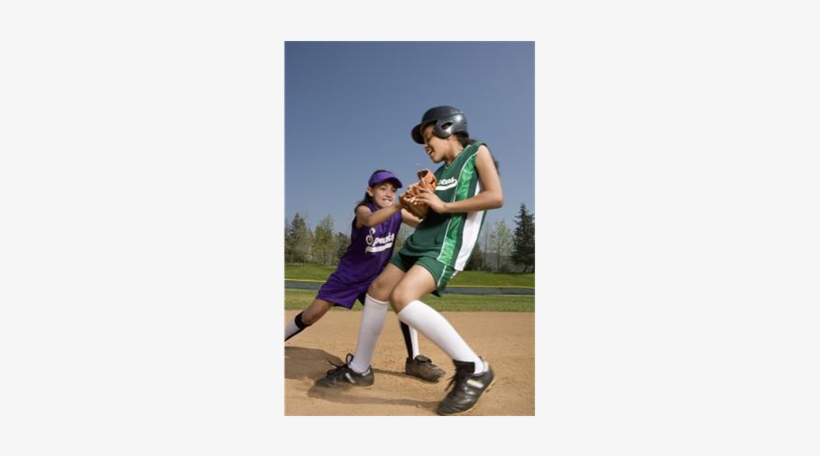 Softball - Softballspiel Der Kleinen Liga Postkarte, transparent png #336777