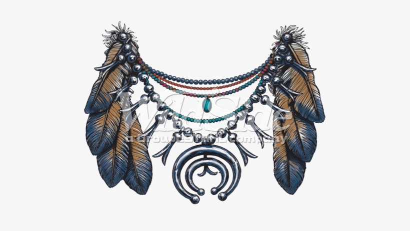 Native American Feathers - Pendant, transparent png #336846