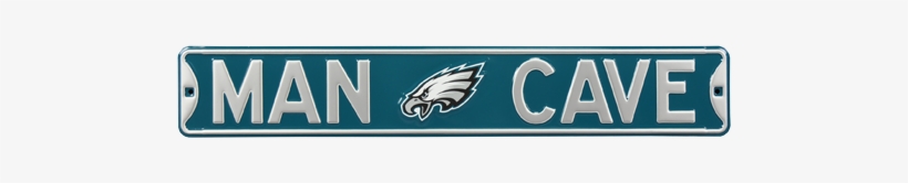 Philadelphia Eagles “man Cave” Authentic Street Sign - Man Cave Philadelphia Eagles Steel Sign Wall Sign 36, transparent png #336876