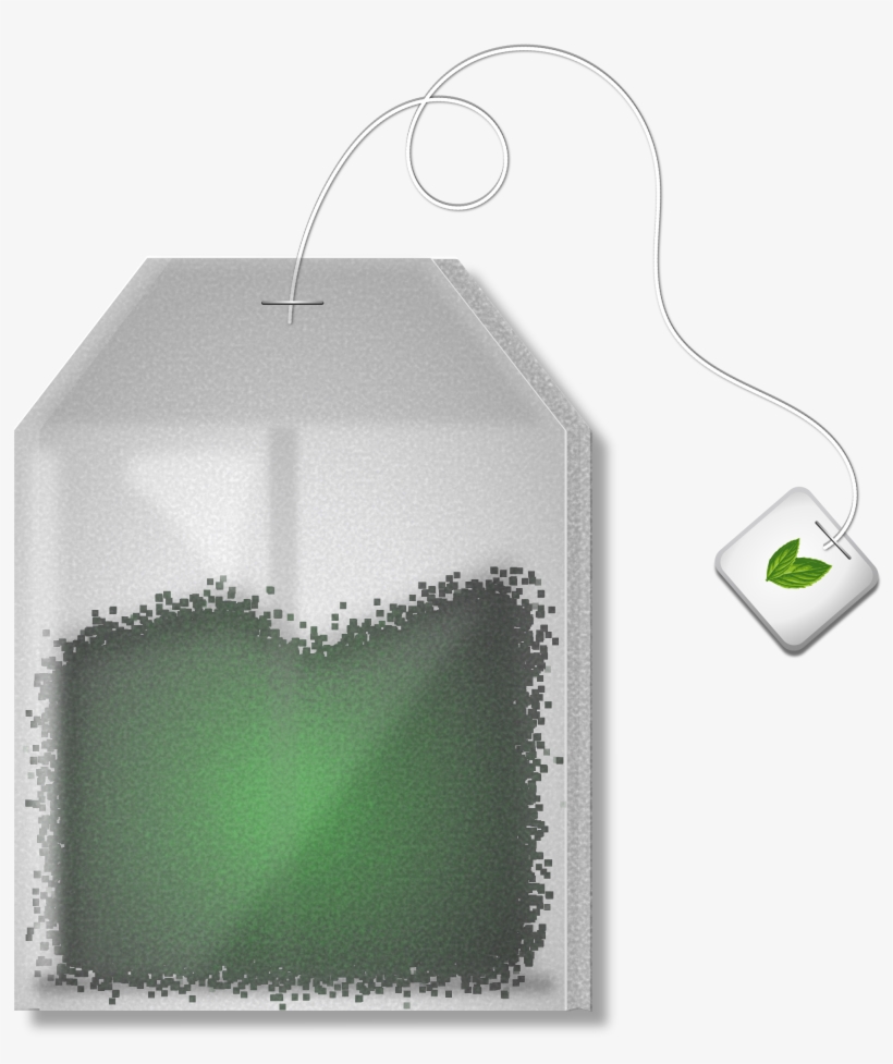 This Free Icons Png Design Of Mint Tea Bag, transparent png #336944