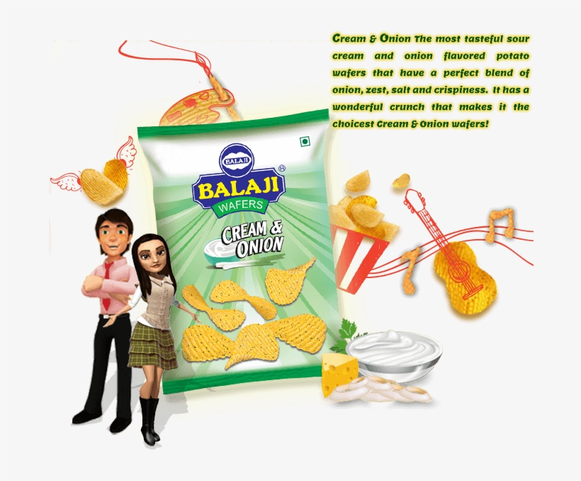 Parent Directory - Balaji Wafers Cream Onion, transparent png #337095