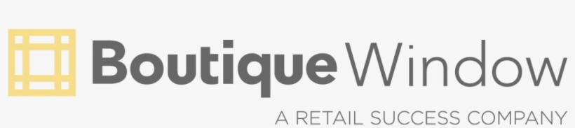 Boutique Window Logo Website Header - Boutique Window, transparent png #337184