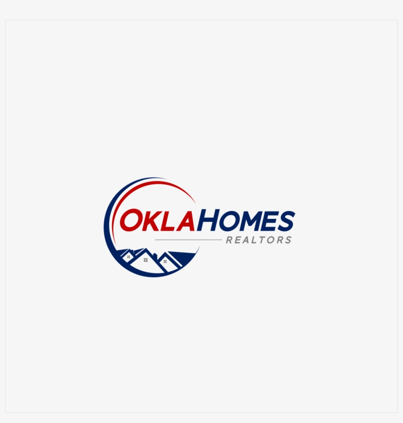 Logo Design By Rideaz For Oklahomes Realty, Inc - Poster, transparent png #337397