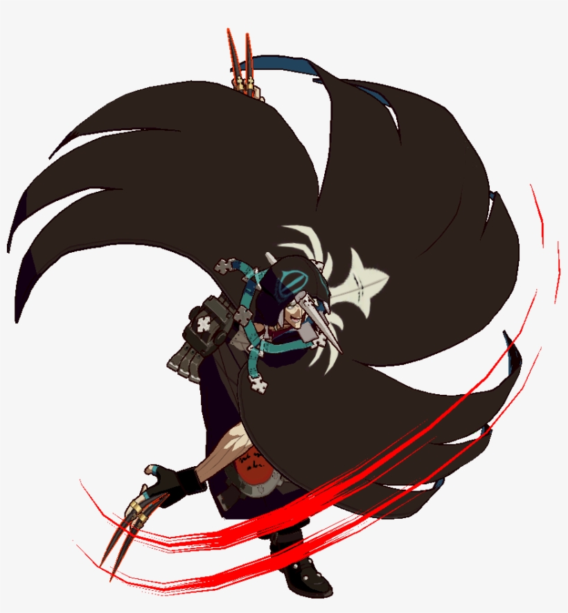 Ggxrd-r Raven Blitzattack - Illustration, transparent png #337512