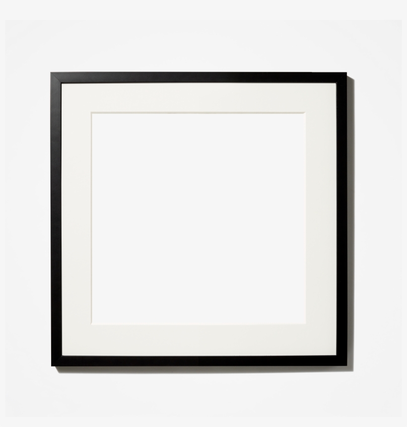 Black Frame - Mirror, transparent png #337601