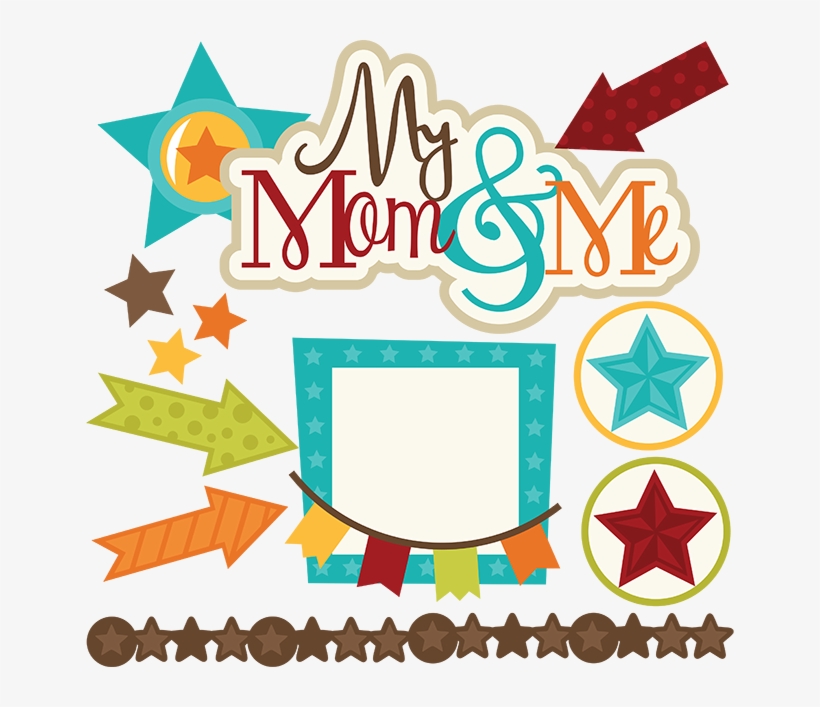 My Mom & Me Svg Files For Scrapbooking Mom And Son - Mom And Me Clip Art, transparent png #337947