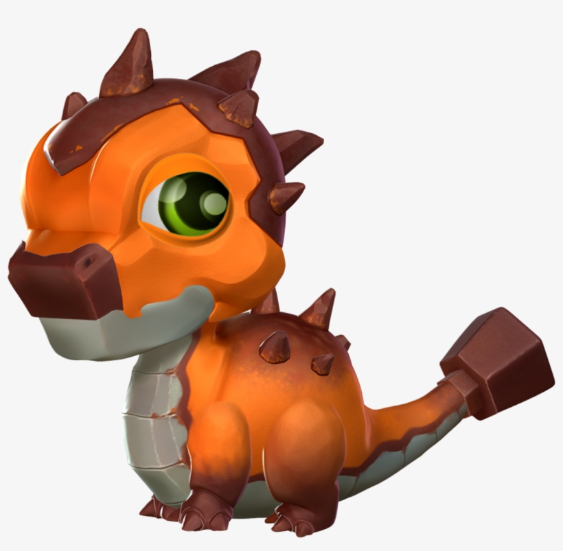 Rust Dragon Baby - Dragon Mania Legends Dragon Bébé, transparent png #337970