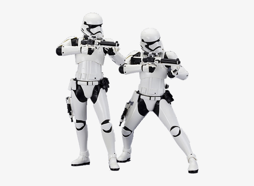 Star Wars First Order Stormtrooper Artfx 2 Pack Display - Stormtrooper First Order Png, transparent png #337974