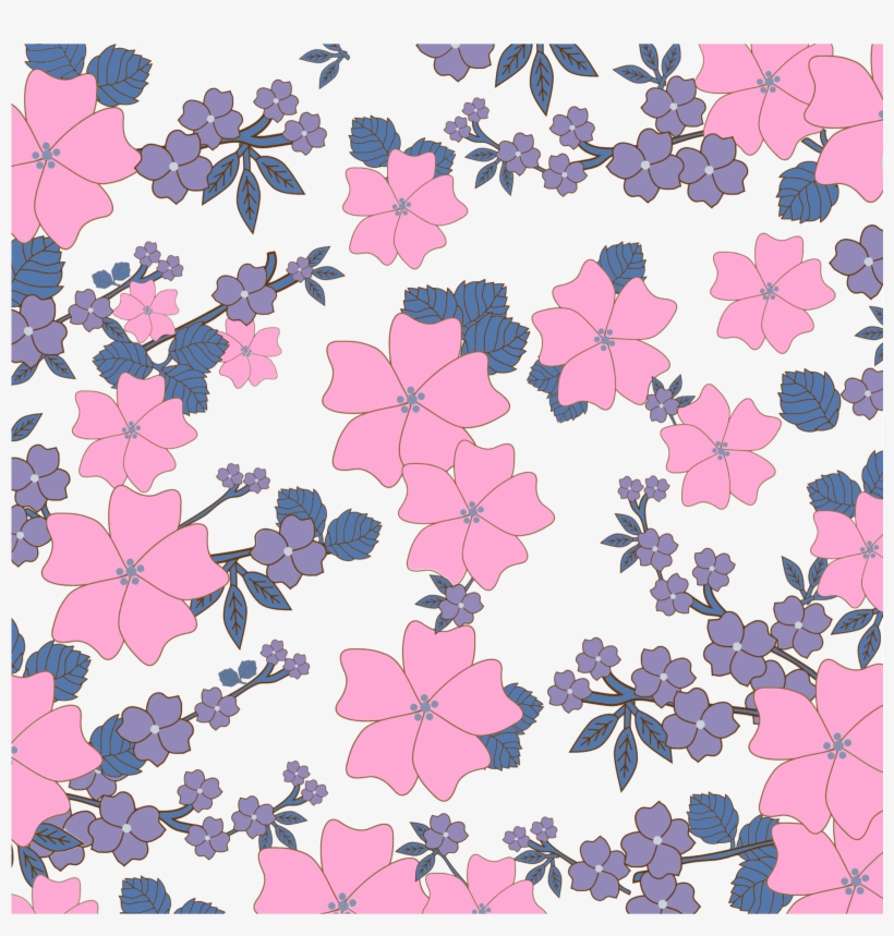 Big Image - Vintage Floral Pattern, Boho-chic Tile Coaster, transparent png #337999