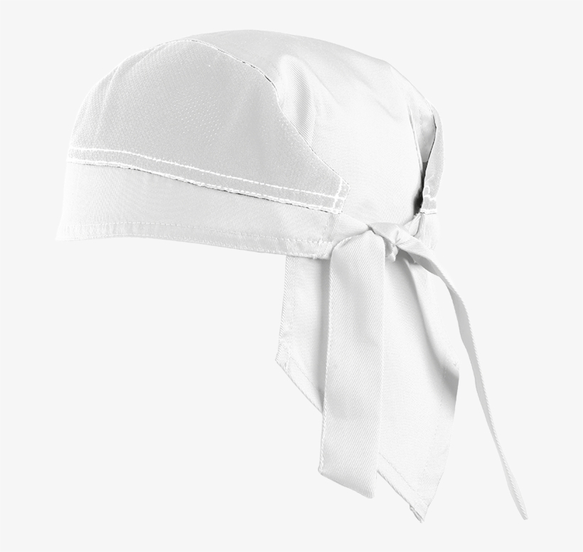 Skull Cap Barron Detail - Chef Skull Cap White, transparent png #338191