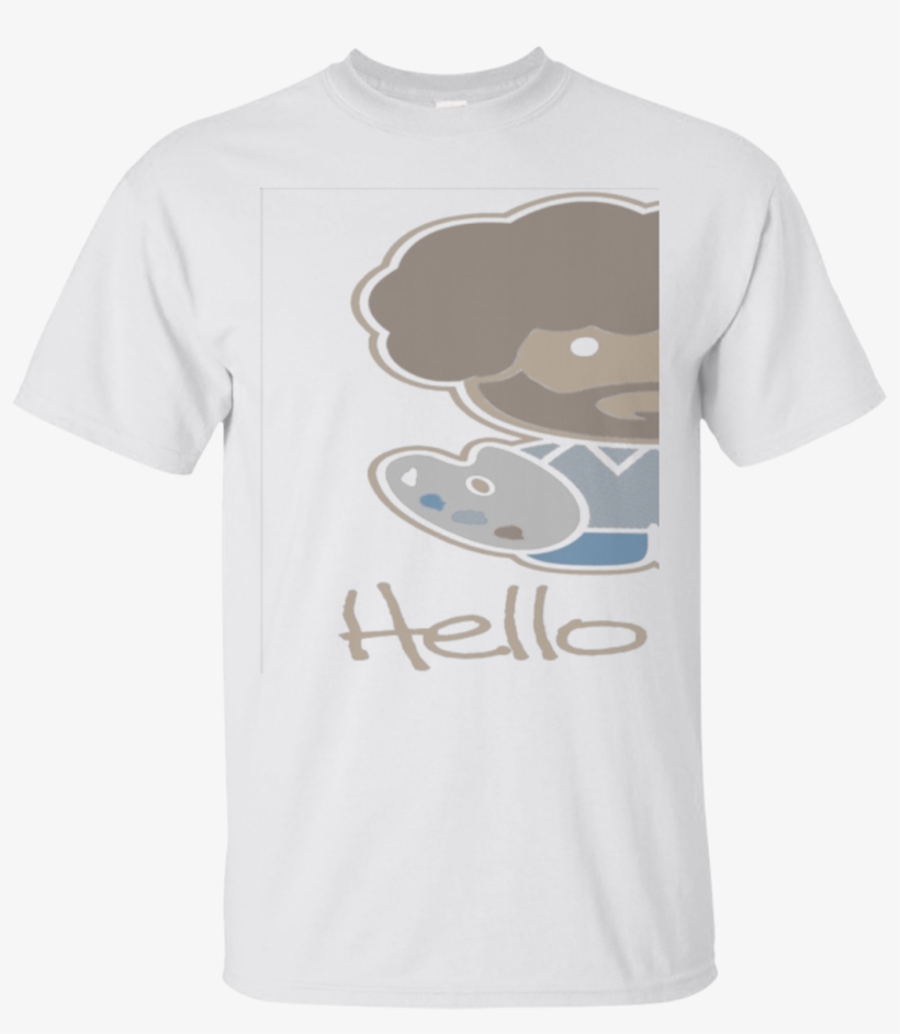 Bob Ross Shirts Hello Tree Hoodies Sweatshirts - Chocolate Chip Cookie, transparent png #338258