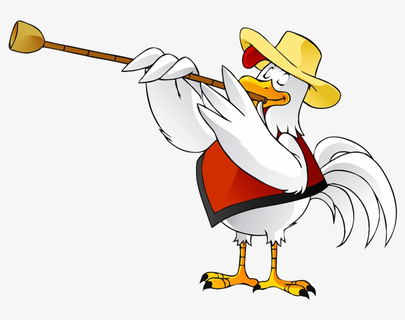 Cartoon Chicken By Krizpi On Clipart Library - Chicken Cartoon Png Clipart, transparent png #338363