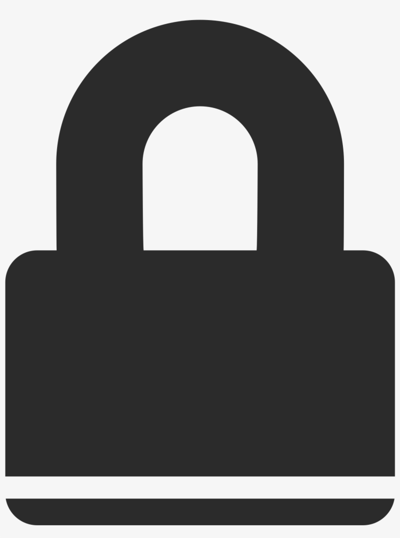Graphic Royalty Free Library Icon Big Image Png - Clip Art Padlock, transparent png #338407