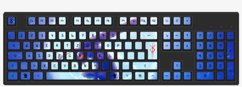 Guts By Chl 105-key Iso Custom Mechanical Keyboard - Gaming Keyboard Ravcore Edge, Mechanical, transparent png #338504