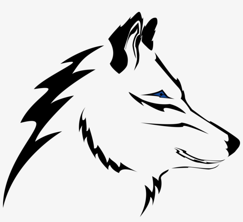 Tribal Wolf By Cooperwolf - Digital Art, transparent png #338585