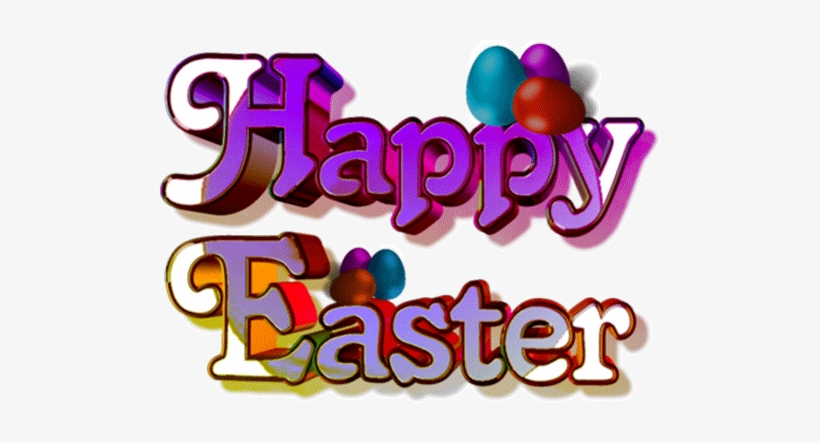 Happy Easter - Happy Easter Transparents Logo, transparent png #338671
