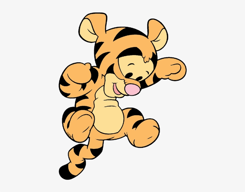 Winnie The Pooh - Winnie The Pooh Tigger Baby, transparent png #338676
