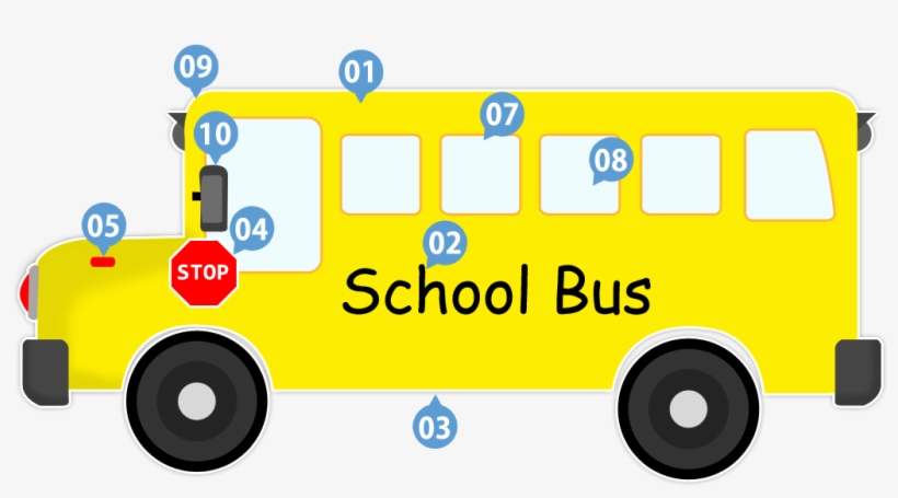 School Bus Safety Measures, transparent png #338740