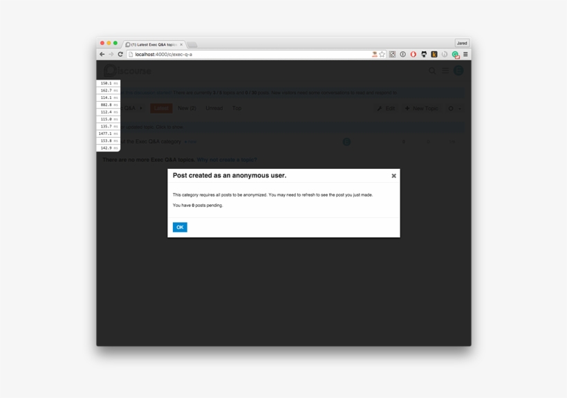 Anon Cat New Topic Warning - Whitelisting, transparent png #338827