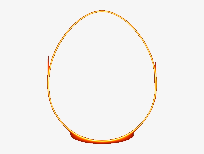 Egg In Flames 1 - Necklace, transparent png #338910