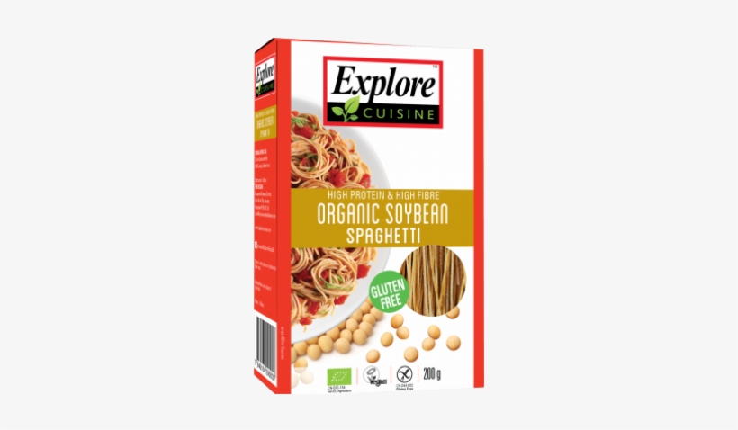 Edamame Spaghetti 200g By Explore Cuisine, transparent png #338930