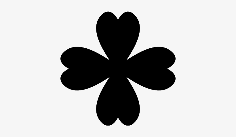 4 Leaf Clover Vector - Four-leaf Clover, transparent png #339295