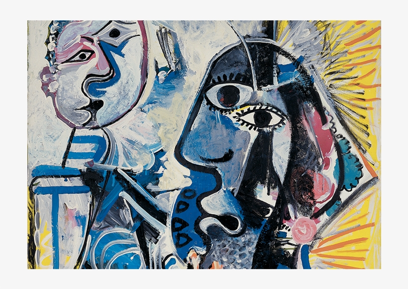 Banner Capa Ludwig Picasso - Large Heads By Pablo Picasso Art Reproduction, transparent png #339367