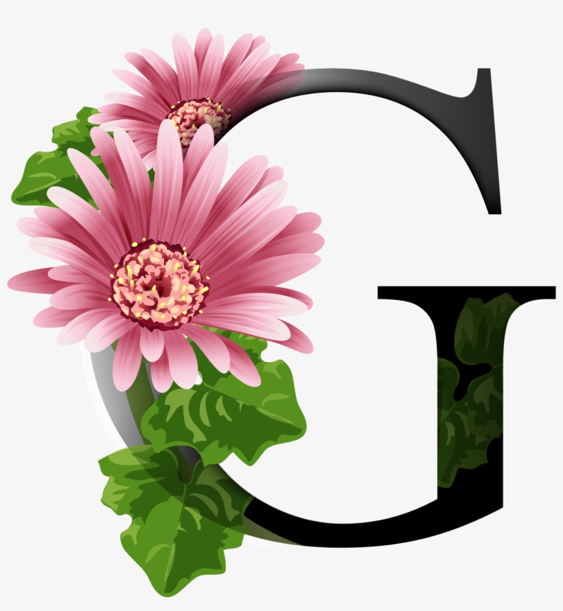 Alfabeto Decorativo Flores Png - Dignity Of People, transparent png #339389