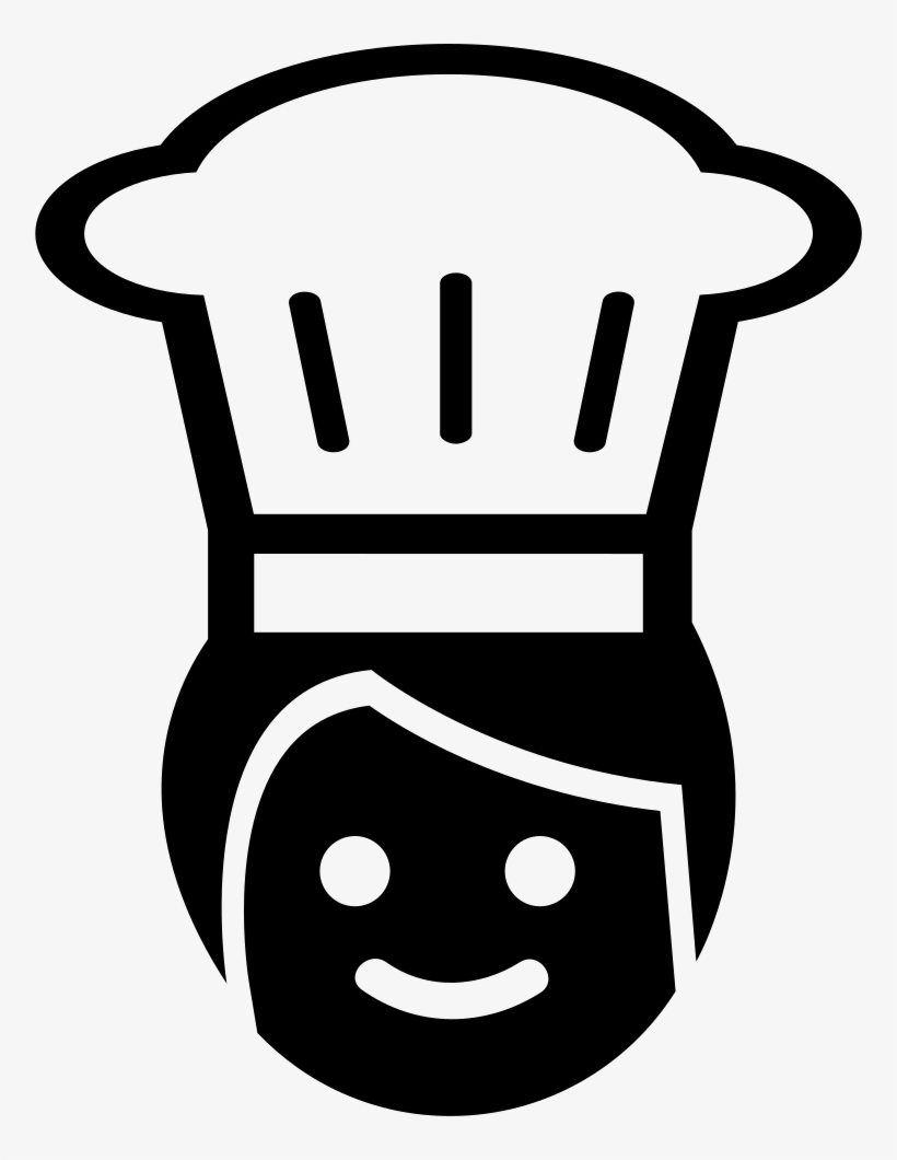 Chef With Hat - Chef Icon Transparent Background, transparent png #339522