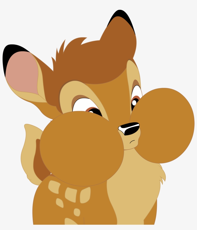 Bambi Transparent Squirrel - Bambi Puffy Cheeks, transparent png #339622
