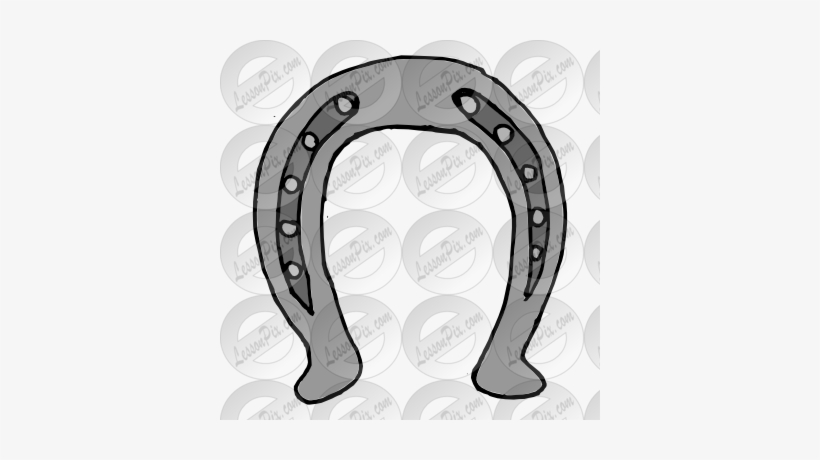 Horseshoe Clipart Good Luck Horseshoe - Clip Art, transparent png #339645
