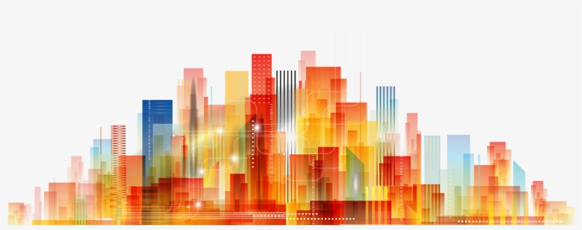 Smart City Skyline - Skyline, transparent png #339860