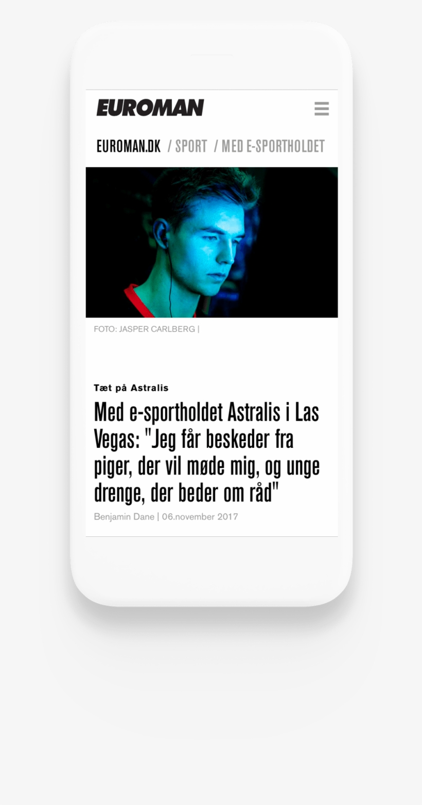 Sportslab Tests Astralis' Reaction Time - Flyer, transparent png #3300062