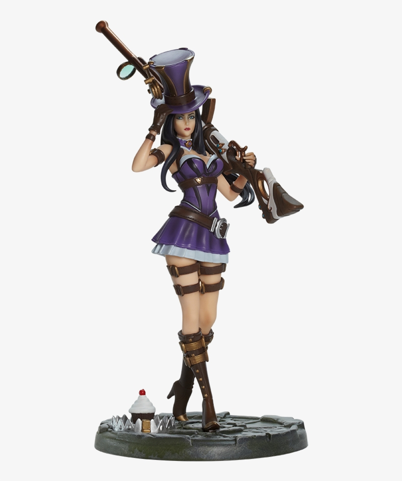 Riot Games 2016 07 1551439 Copy 2 - League Of Legends Caitlyn Statue, transparent png #3300569