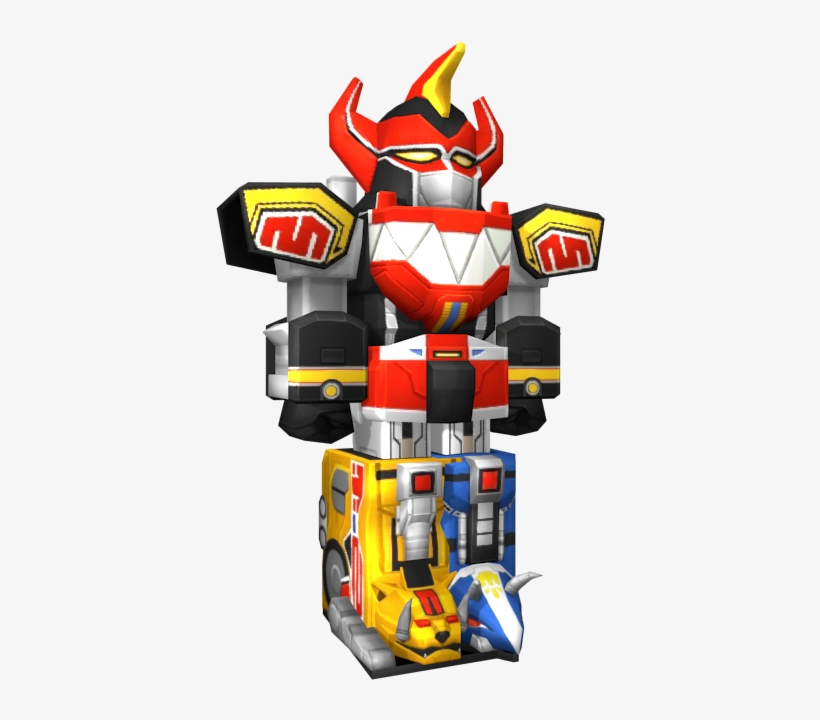 Download Zip Archive - Power Rangers Dash Megazord, transparent png #3301003