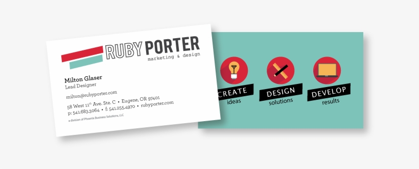Ruby Porter Collateral Business Cards - Ratoncito Club De La Comedia, transparent png #3301053