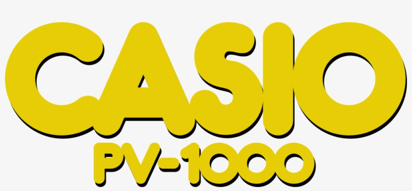 Casio Pv1000 Roms - Casio Pv 1000 Logo, transparent png #3301183