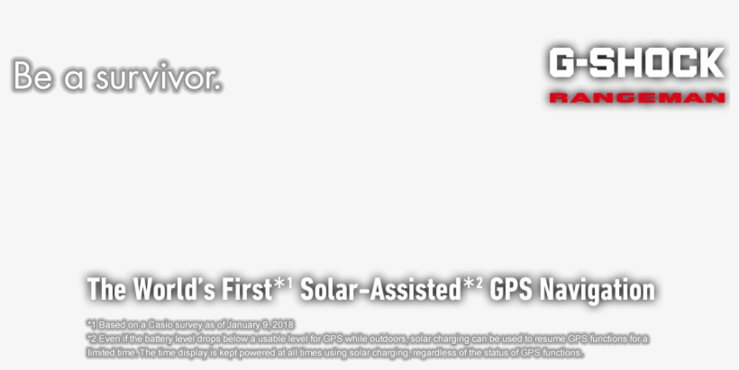 G-shock Rangeman - Document, transparent png #3301268