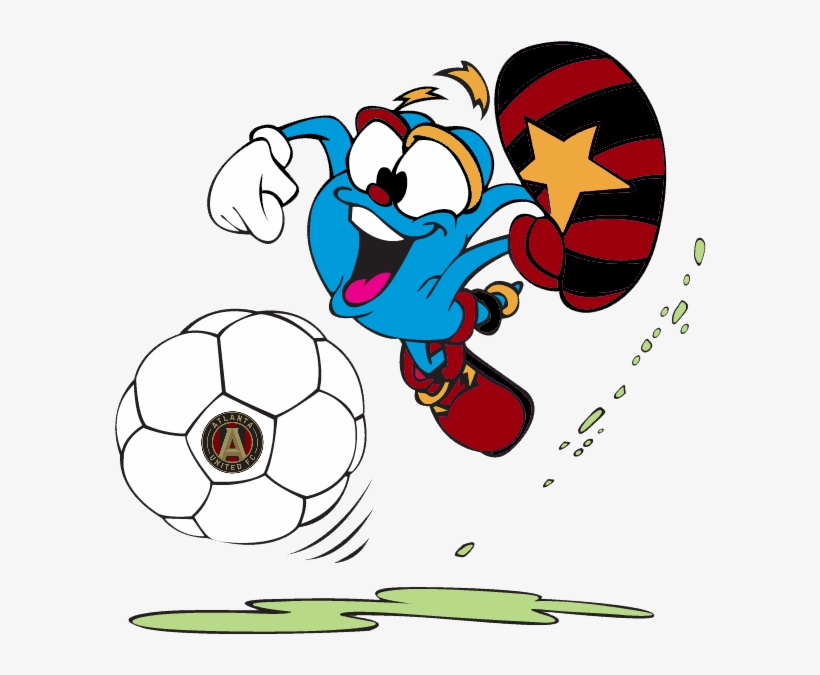 Bring Back The Olympics Mascot Izzy For Atlanta United - Izzy Mascot, transparent png #3301520