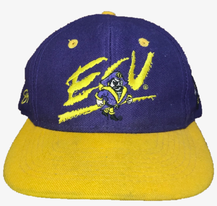 East Carolina Ecu Pirates Vintage Snapback Hat - East Carolina University, transparent png #3301781