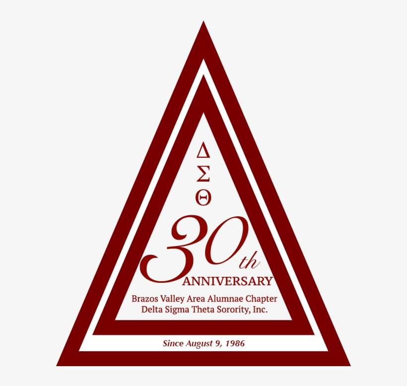 Delta Sigma Theta Logo Png - Delta Sigma Theta Chapter Anniversary, transparent png #3302582