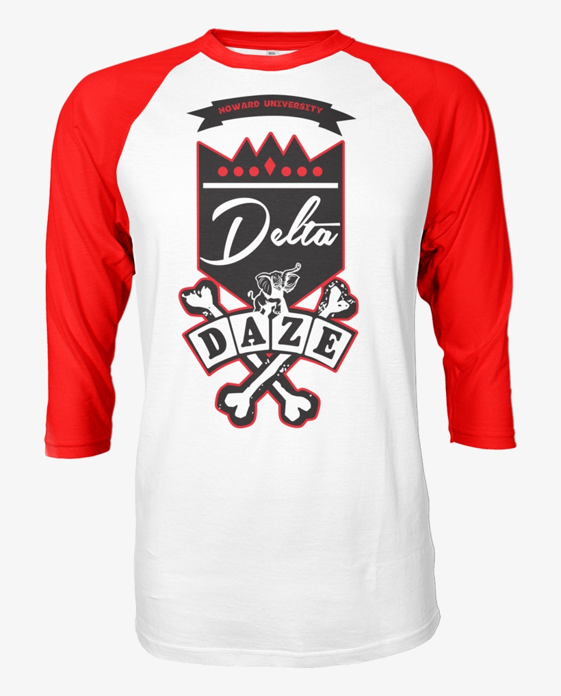 Delta Sigma Theta School Daze Raglan - Omega Psi Phi Cycling Gear, transparent png #3302653