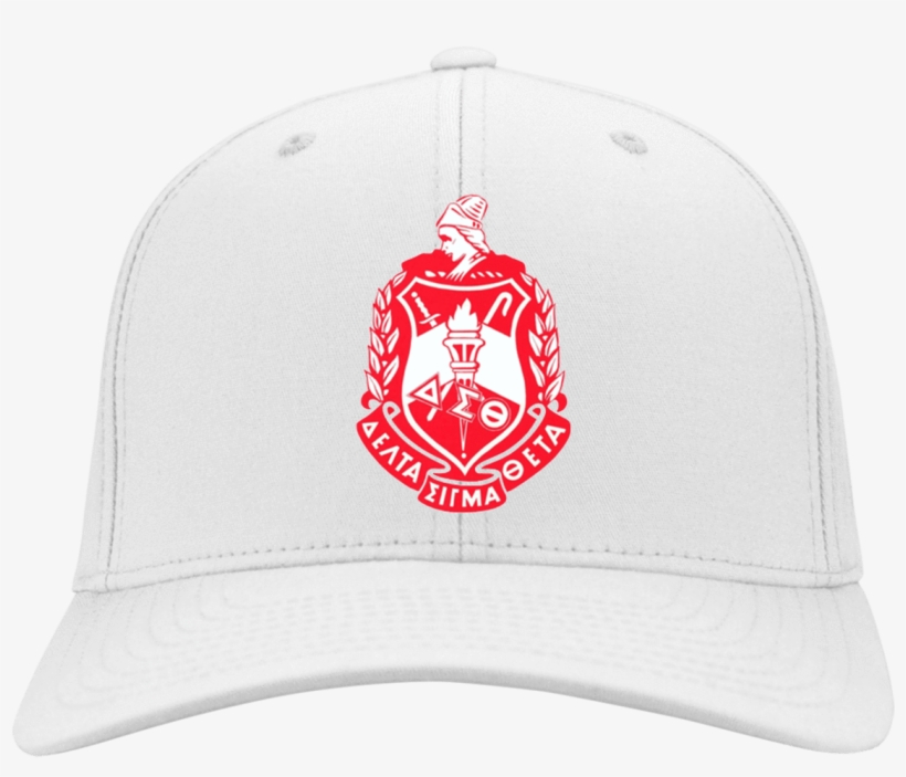 Delta Sigma Theta Twill Cap - Womans Delta Sigma Theta Handmade T-shirt, Sorority, transparent png #3303019