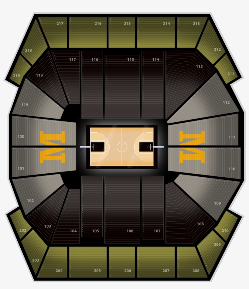 Mississippi State Basketball At Missouri Basketball - Mizzou Arena, transparent png #3303814